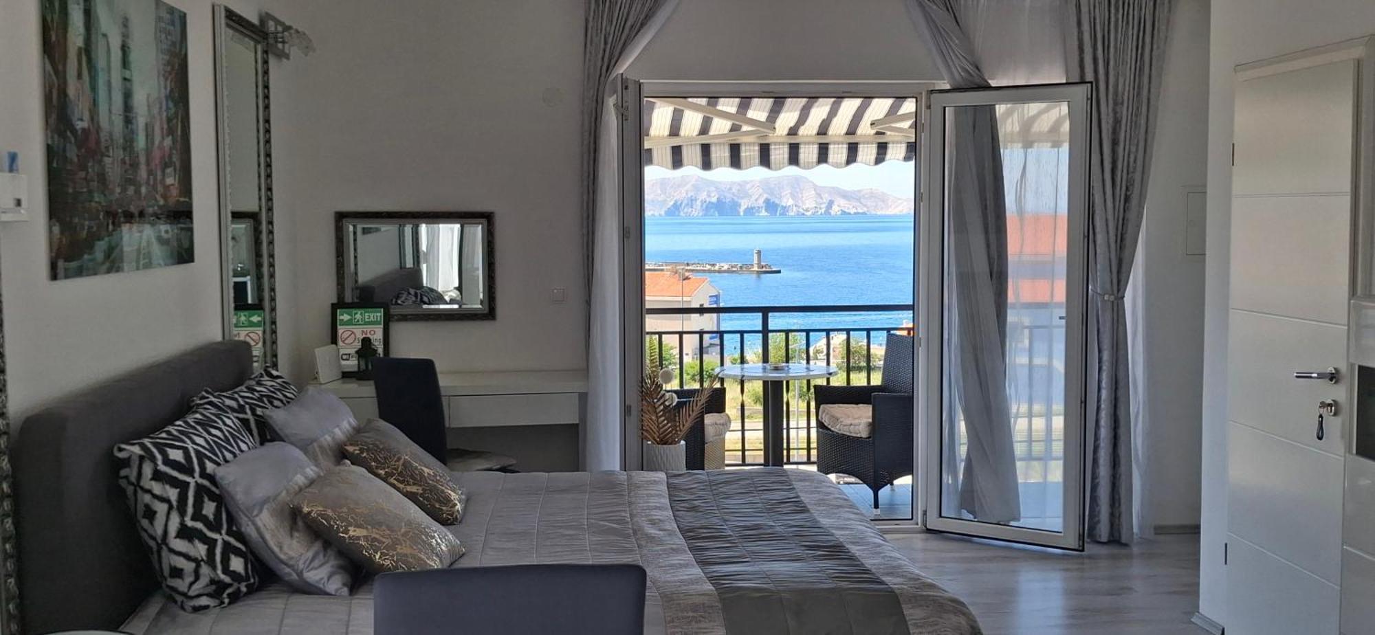 Beautyful Sea View 6 Luxury Studio Danijela 1 เซนญ์ ภายนอก รูปภาพ